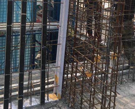 庆阳地区竖向PVC拉缝板施工
